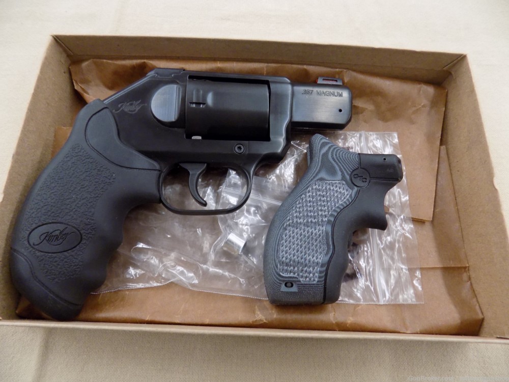 Kimber K6S Revolver in .357 Mag, CT Laser grips, 2" BBL, 6 Shot-img-0