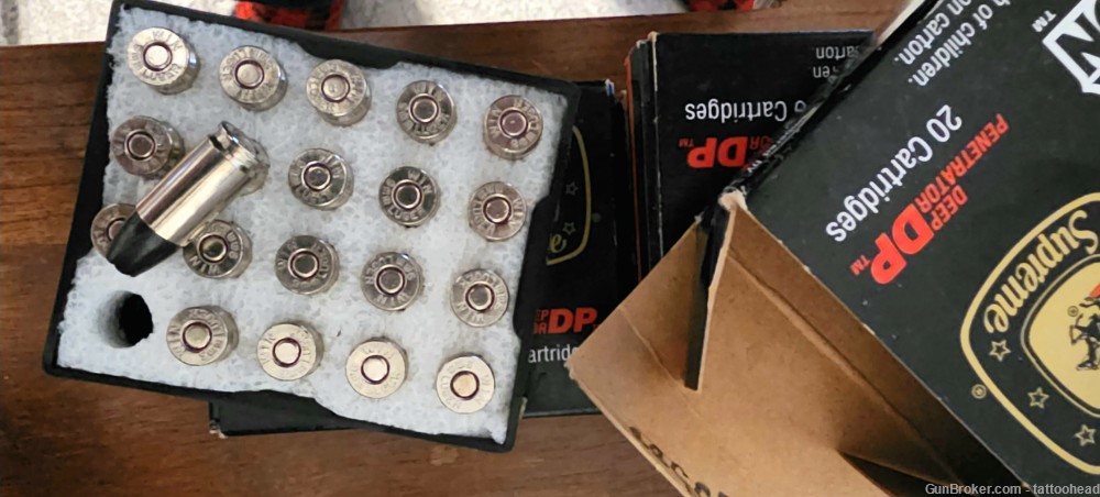 Rare Vintage Winchester 9mm Black Talon Ammo 3 Boxes 60 Rounds 147 GR SXT-img-5