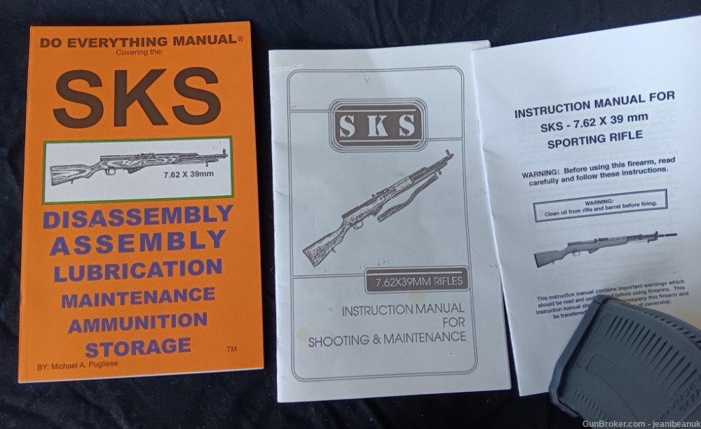 SKS, CHINESE NORINKO, MATCHING #, COMPLETE, MANUALS AND EXTRA MAGS-img-11