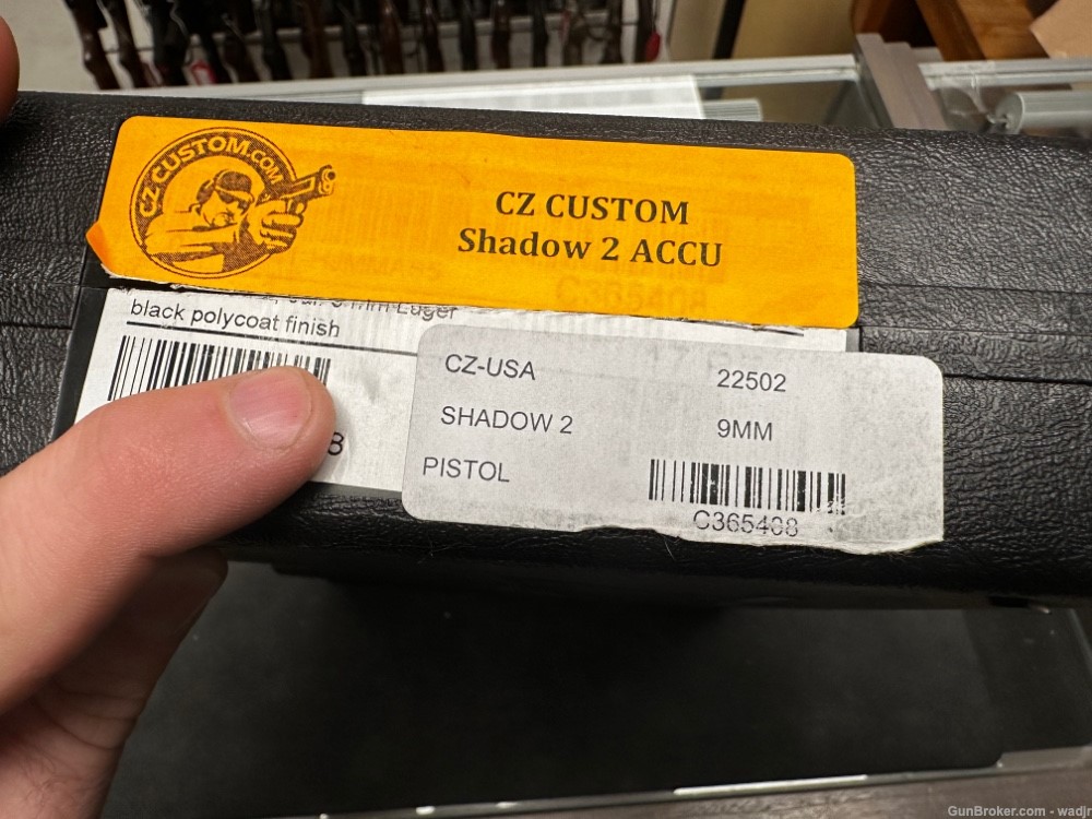 LIKE NEW CZ Custom Accu Shadow 2 9mm Blackout NO RESERVE SAVE $100s-img-3