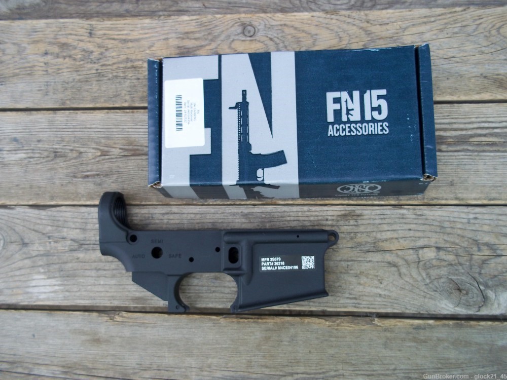 FN FN15 Military Collector Series M4 Carbine Stripped Lower UID Sticker New-img-9
