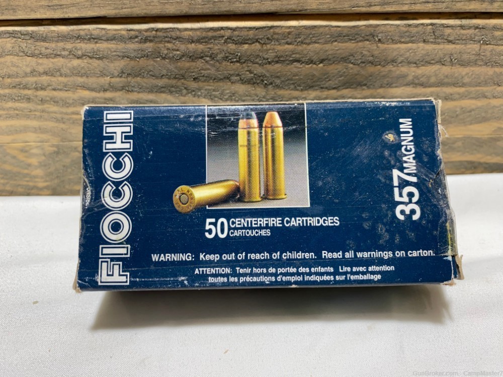 357 Magnum Fiocchi 50 Factory New Cartridges-img-3
