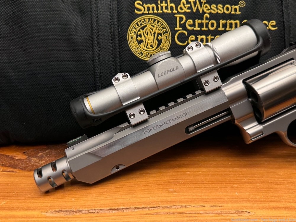 NICE Smith & Wesson 460 XVR 7.5" Performance Center 460XVR S&W CA Leupold -img-2