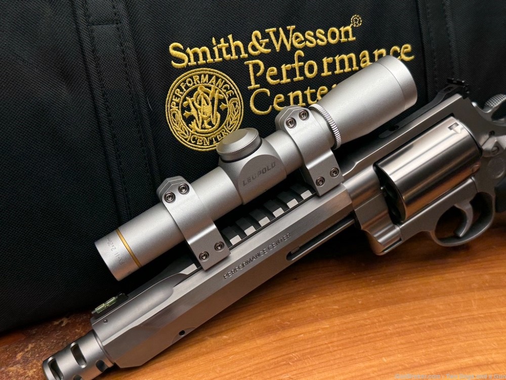 NICE Smith & Wesson 460 XVR 7.5" Performance Center 460XVR S&W CA Leupold -img-6