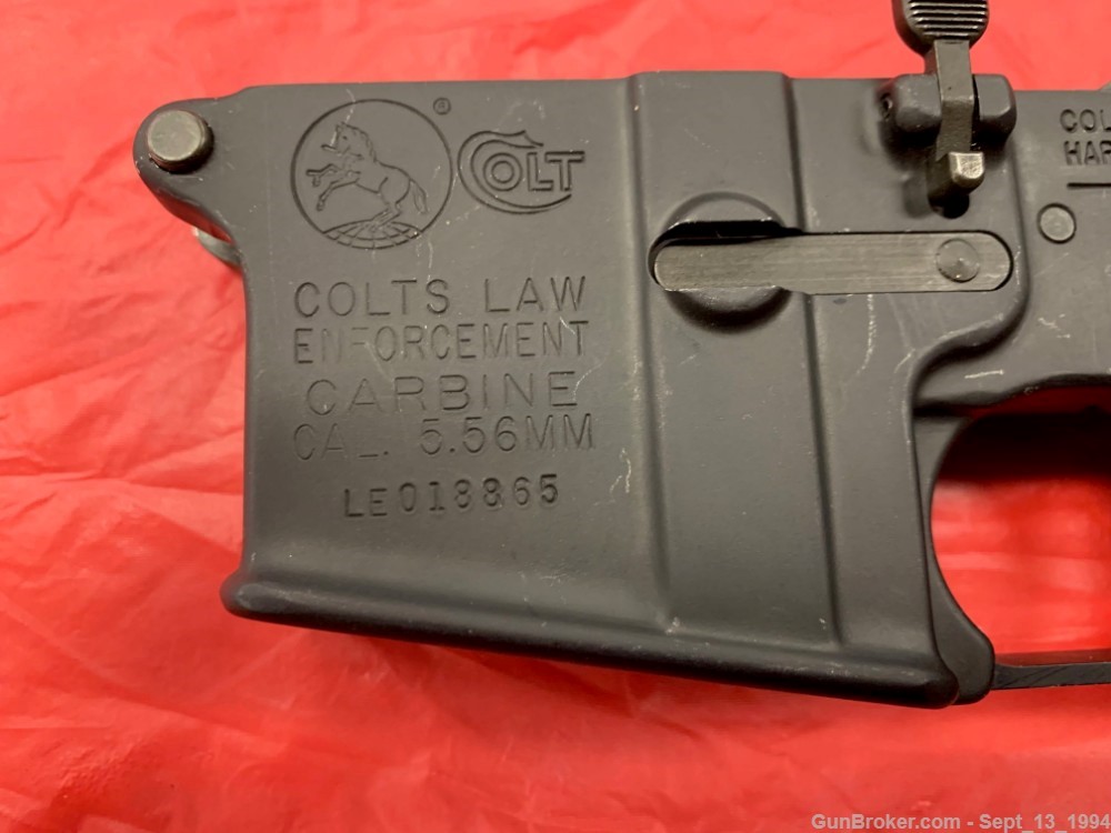 Colt LE Law Enforcement Carbine Lower Receiver LE6920 Restricted Marked!-img-7