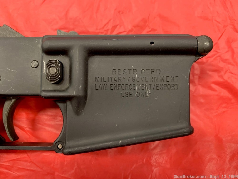 Colt LE Law Enforcement Carbine Lower Receiver LE6920 Restricted Marked!-img-3
