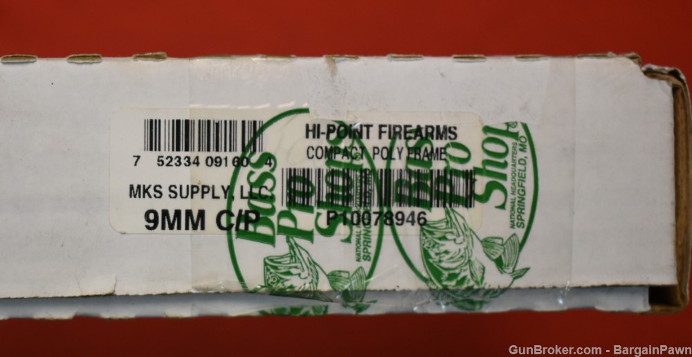 Hi Point C9 Pistol 9mm 3.5" BBL 3-Mags 9x19 Original Box C-9-img-19