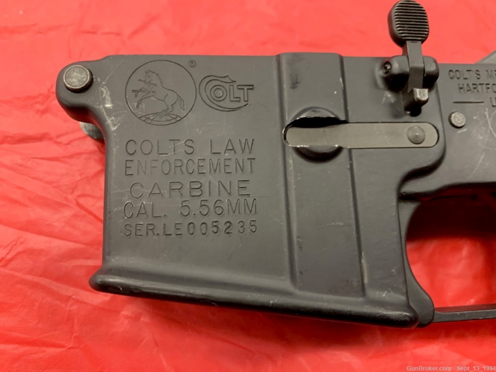 Colt LE Law Enforcement Carbine Lower Receiver LE6920 Restricted Marked!-img-6