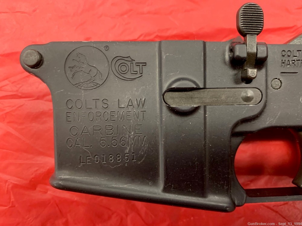 Colt LE Law Enforcement Carbine Lower Receiver LE6920 Restricted Marked!-img-5