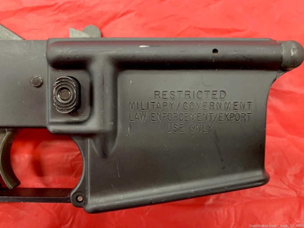 Colt LE Law Enforcement Carbine Lower Receiver LE6920 Restricted Marked!-img-8
