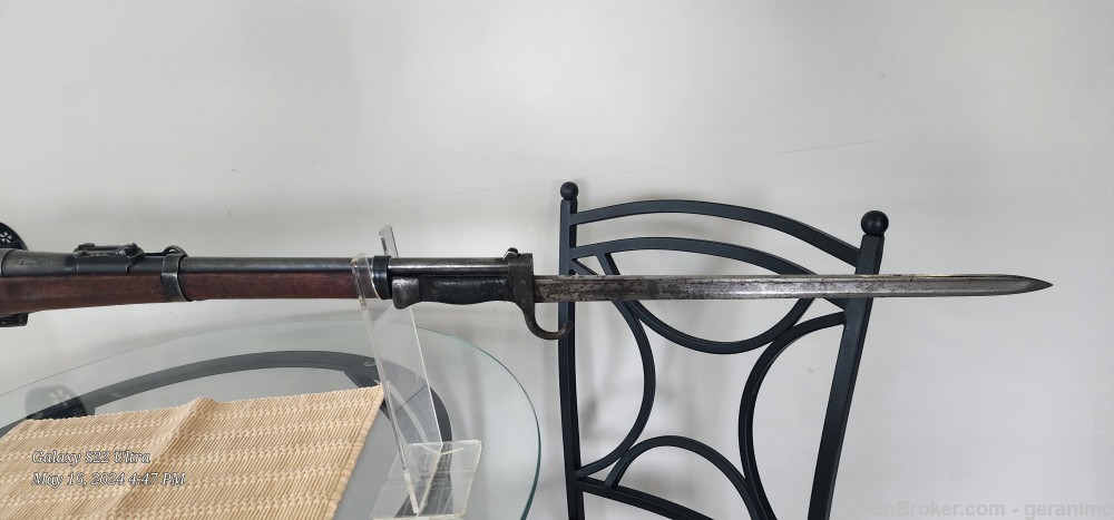 French St. Etienne MLE 1892  Rifle w/bayonet and scabbard and sling NO FFL-img-7