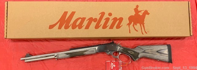 MARLIN (RUGER) 336 SBL STAINLESS 19.1" BBL .30-30 - IN BOX !-img-0