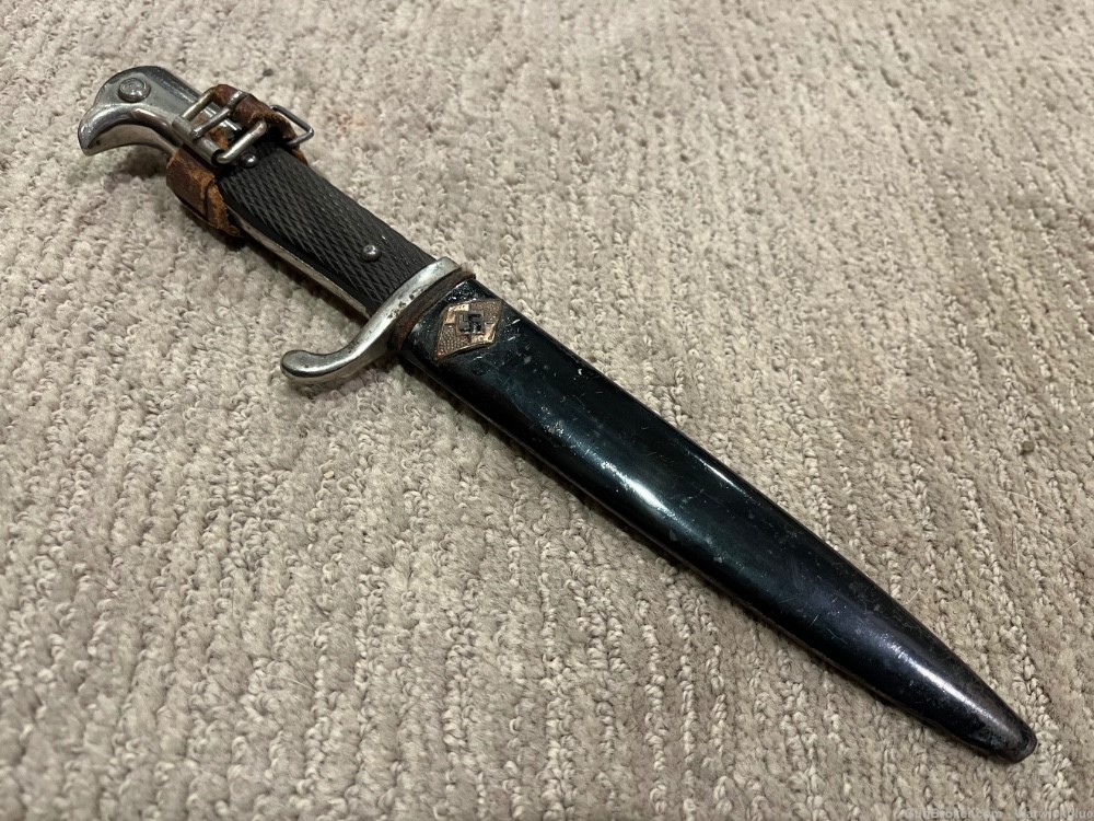 WW2 German HJ Fighting Knife - Original-img-0