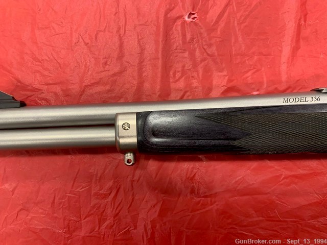 MARLIN (RUGER) 336 TRAPPER STAINLESS 16" BBL .30-30 - IN BOX !-img-2