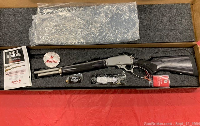MARLIN (RUGER) 336 TRAPPER STAINLESS 16" BBL .30-30 - IN BOX !-img-1