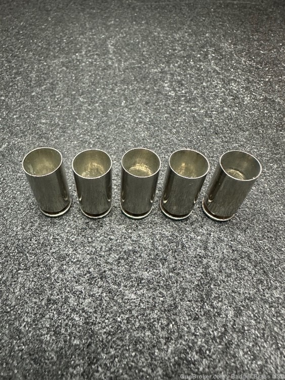 .40 SW Once Fired Nickel Brass,1000 Casings, Matching Speer Head-stamp-img-4