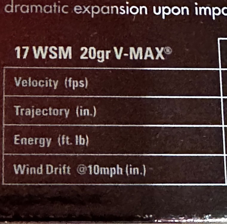 200 rounds of Hornady 17 WSM 20 grain V-MAX Polymer Tip ammo-img-6