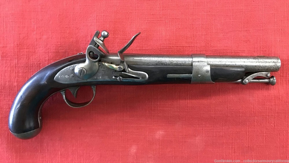 Scarce Model 1826 Naval U.S. Martial Flintlock Single Shot-img-18
