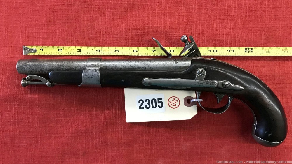 Scarce Model 1826 Naval U.S. Martial Flintlock Single Shot-img-19