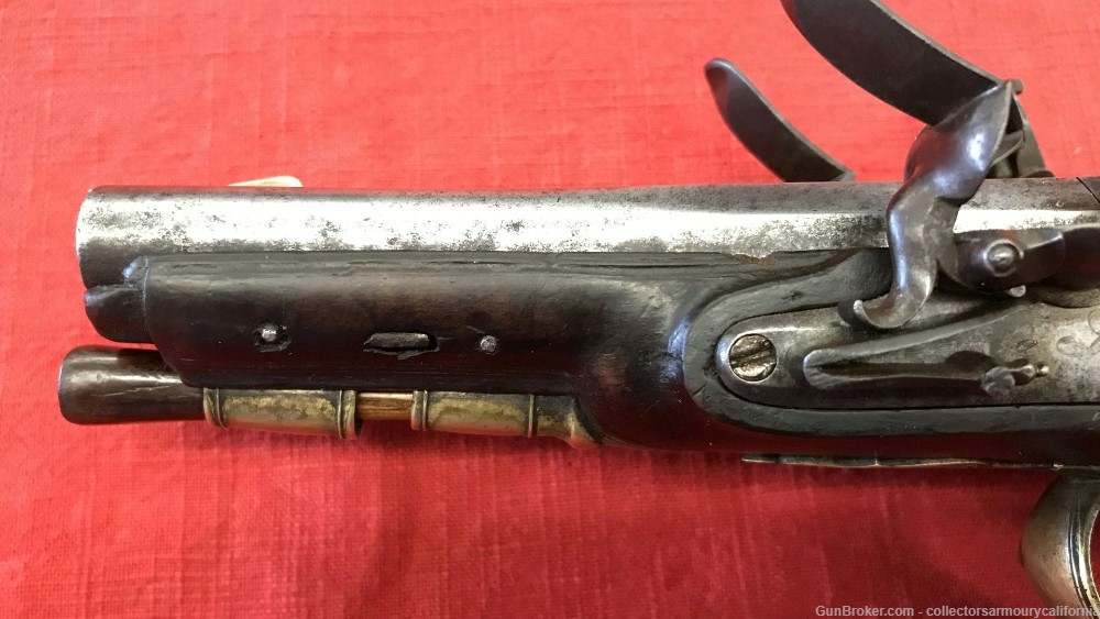 Double Barrel Flintlock Overcoat Pistol By Christian Strum Circa 1765-img-11