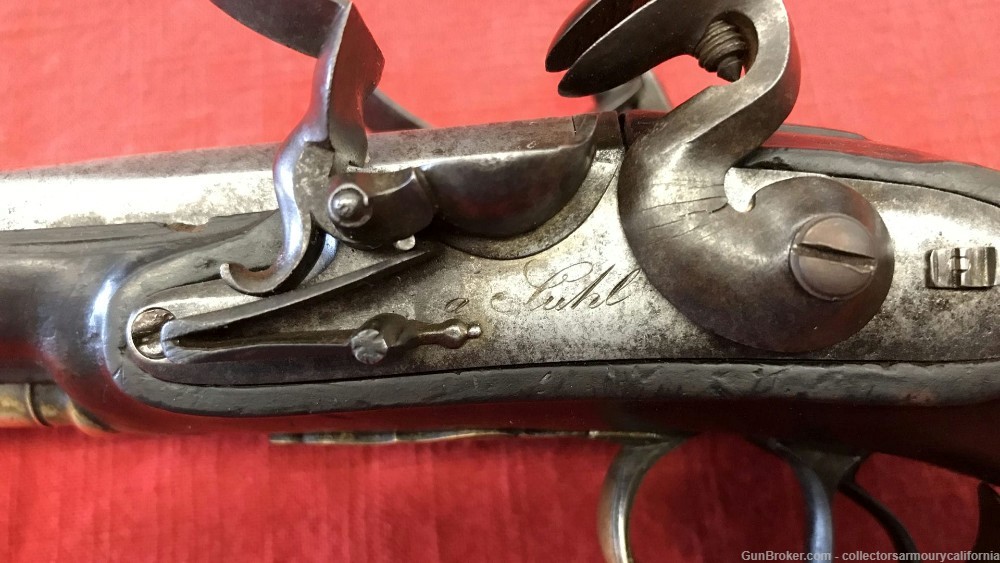 Double Barrel Flintlock Overcoat Pistol By Christian Strum Circa 1765-img-10
