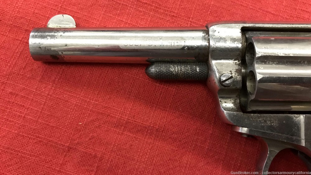 Etched Panel Colt “Sheriff’s Model” Lightning Double Action Revolver-img-10