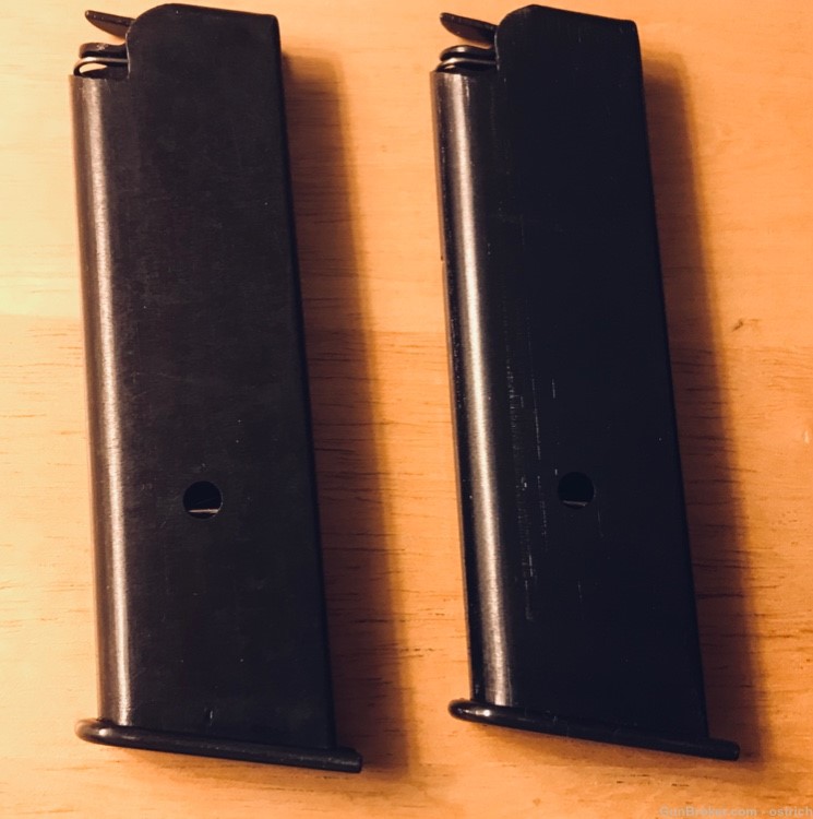 2 Norinco 8rd Factory 9MM mags for Model 213 Pistols #s Matching  -img-0