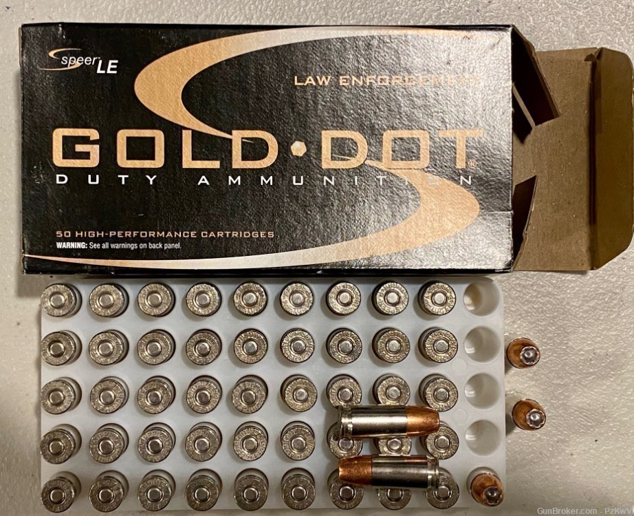 9mm Hollow Point 124gr Gold Dot +P -img-1