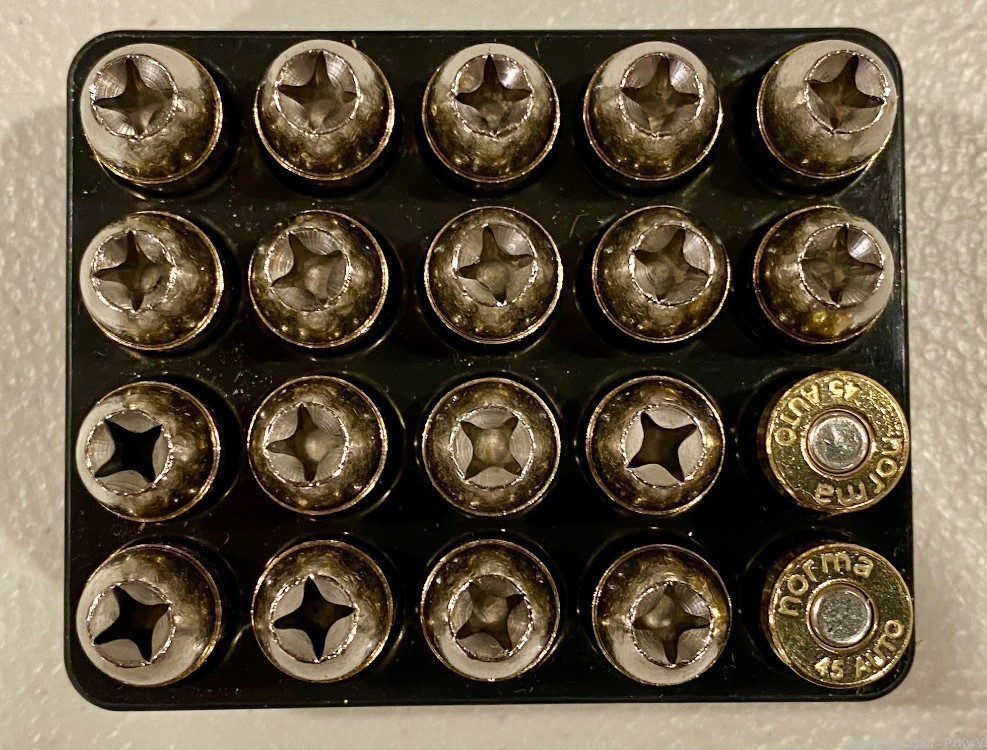 45 ACP 80 rounds personal defense hollow point Norma-img-3