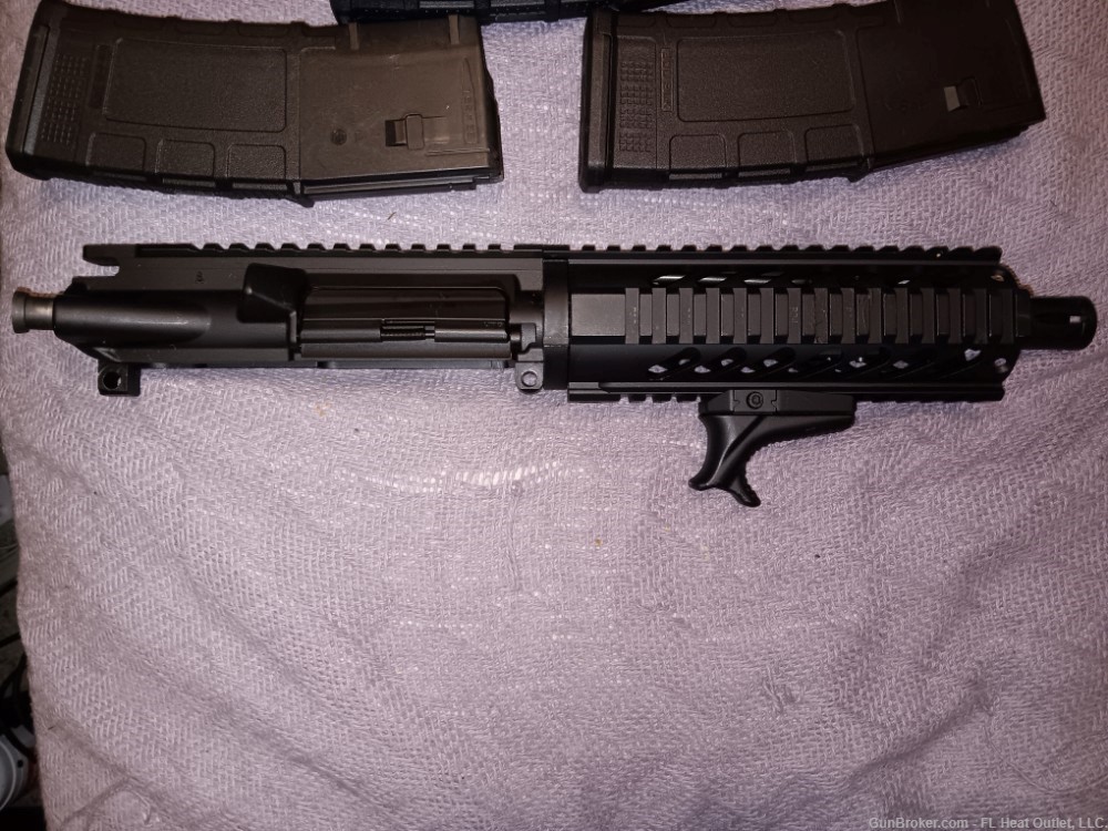 7.5" 300 Blackout upper for AR-15 platforms + 3x Mags USED-img-2