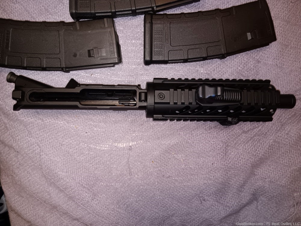 7.5" 300 Blackout upper for AR-15 platforms + 3x Mags USED-img-3