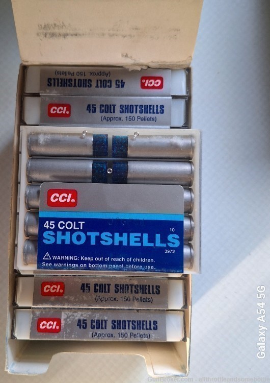  (100) rounds CCI 45 colt  Shot Shell Ammo #9 -img-1
