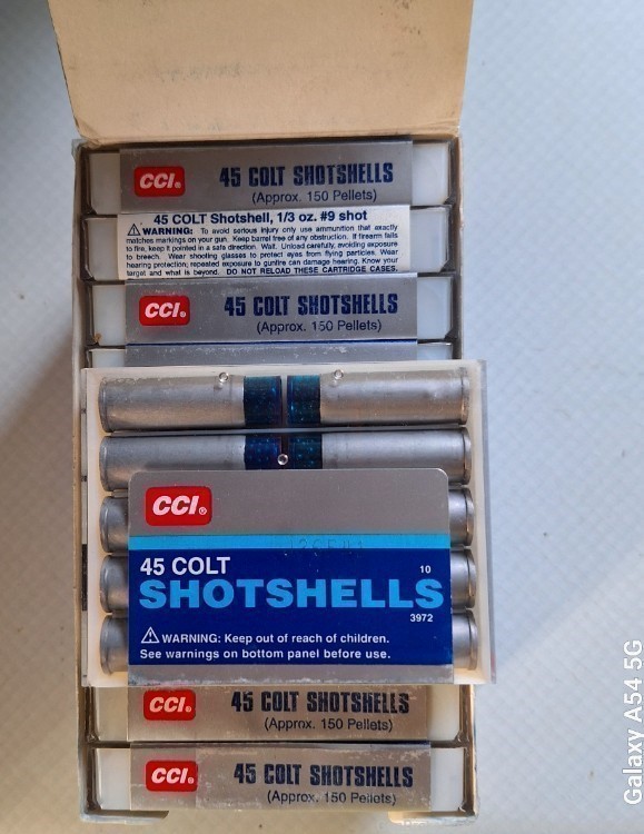 (100) rounds CCI 45 colt  Shot Shell Ammo #9 -img-1