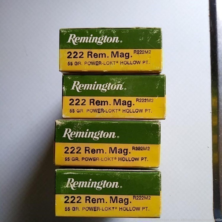 (80) rds 222 Rem Mag, 55gr. Power-Lokt Hollow Point. -img-0