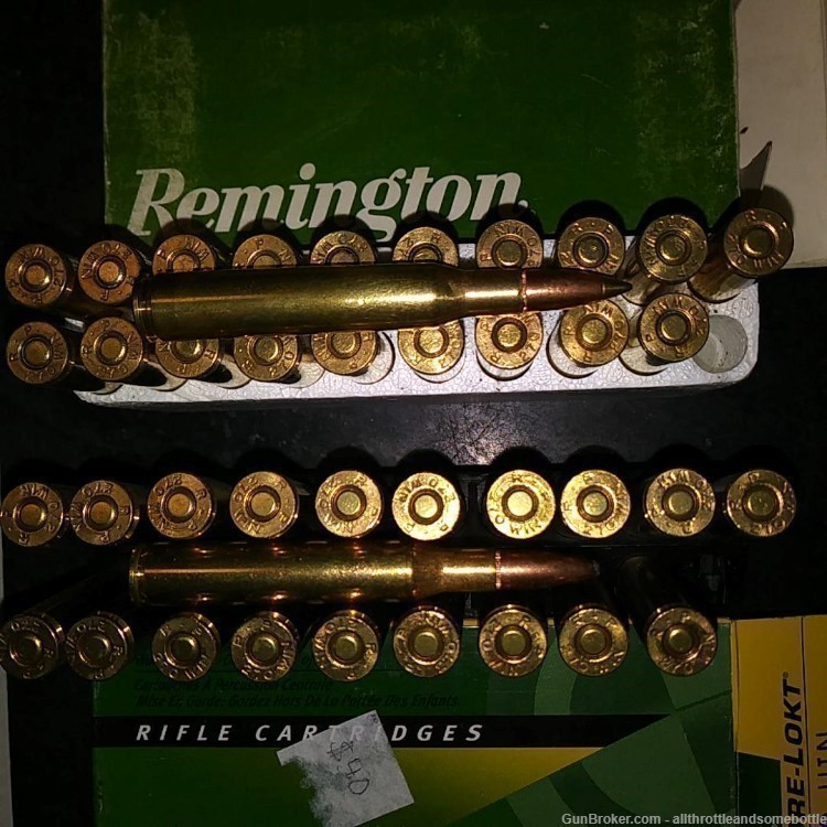 (140) rounds .270 win 130gr. factory ammo, Rem, Win, Fed-img-3