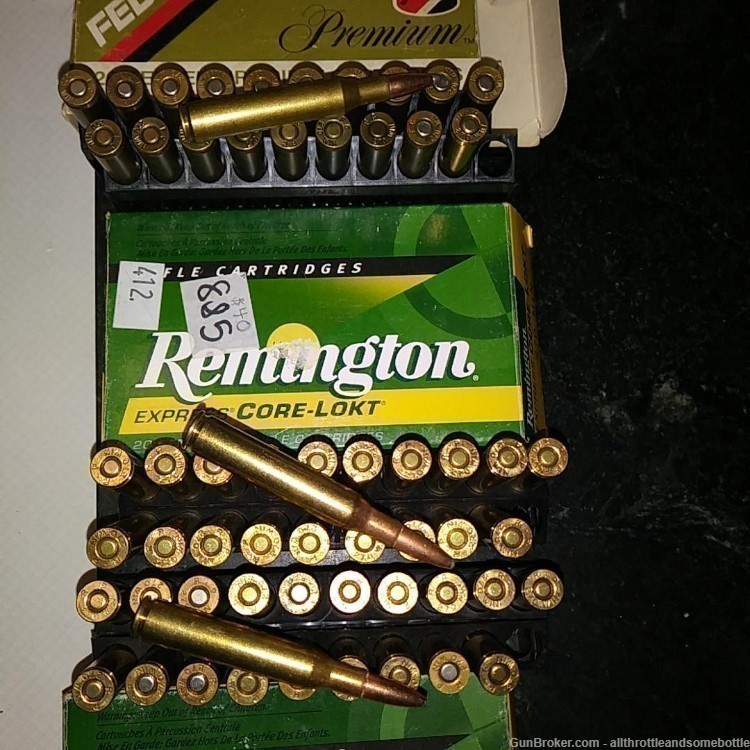 (140) rounds .270 win 130gr. factory ammo, Rem, Win, Fed-img-4
