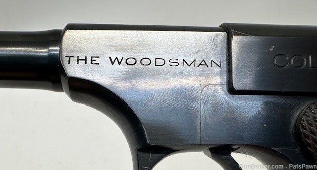 Colt The Woodsman 22lr Semi Auto Pistol Preowned-img-5