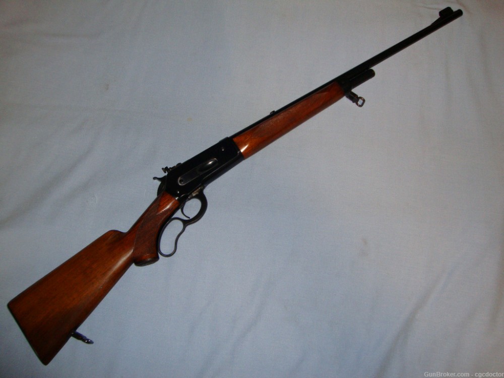Winchester Model 71 .348 WCF Deluxe Rifle-img-0