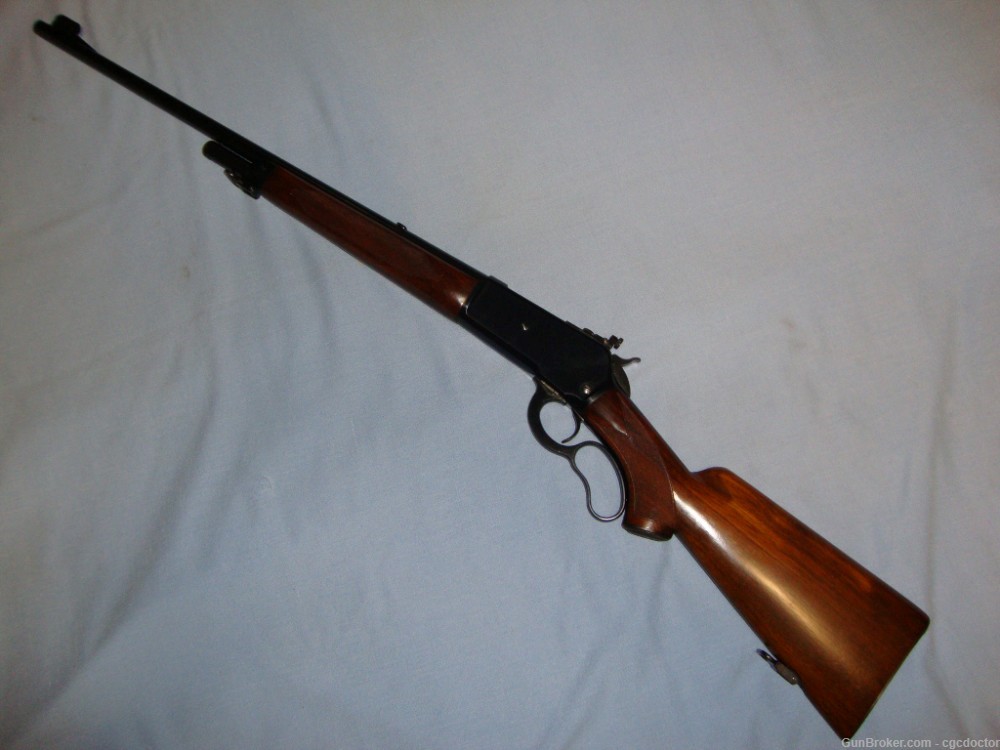 Winchester Model 71 .348 WCF Deluxe Rifle-img-4
