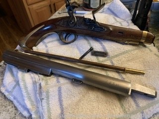 Harpers Ferry 1807 flintlock pistol Pedersoli 58 caliber-img-1