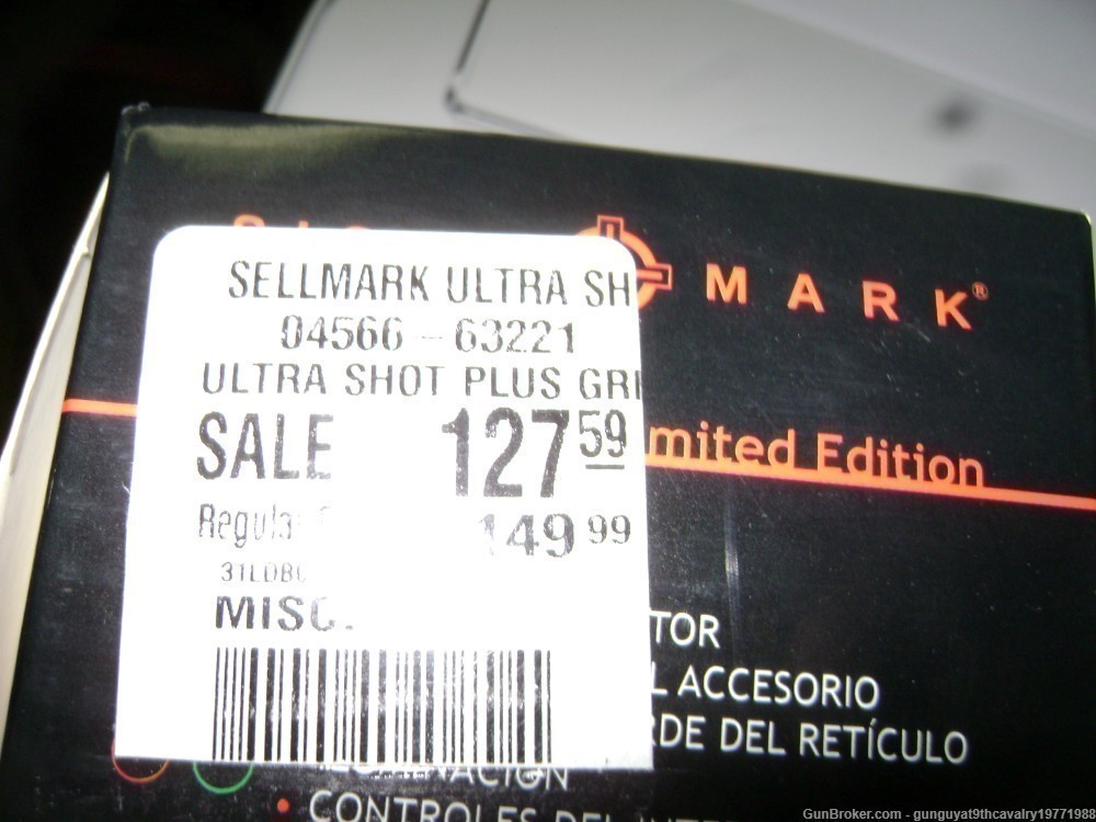 Sight Mark Reflex Sight, New,  Free Shipping,  Red & Green Selector-img-2