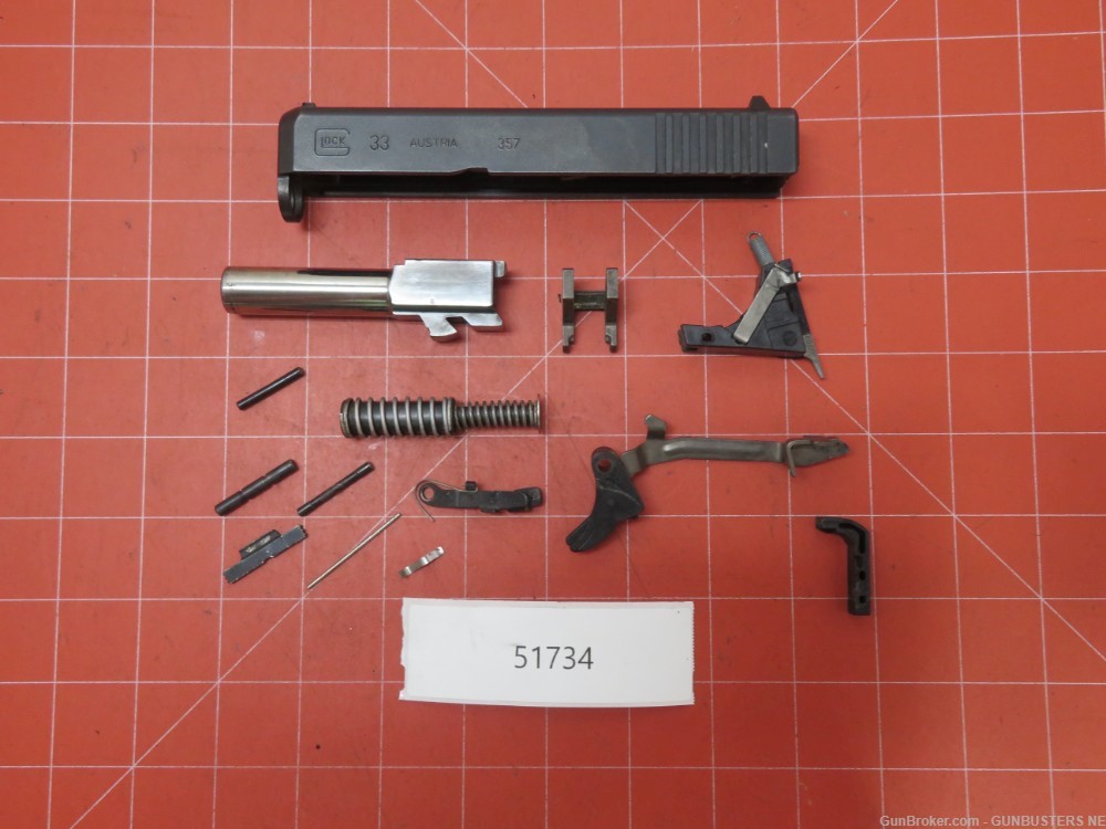 Glock model 33 .357 SIG Repair Parts #51734-img-0