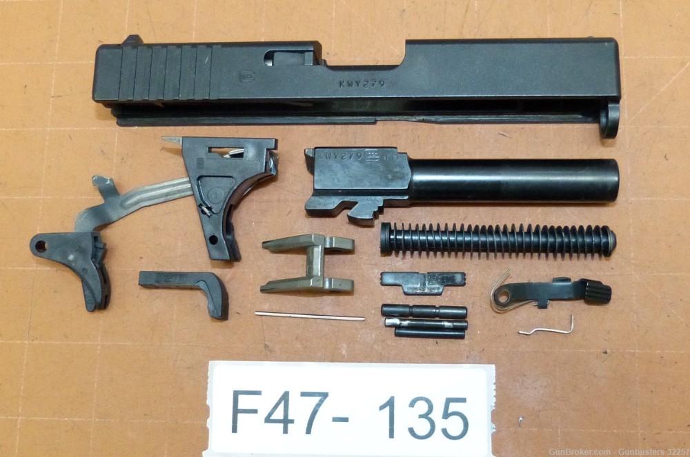 Glock 19 Gen 3 9MM, Repair Parts F47-135-img-0