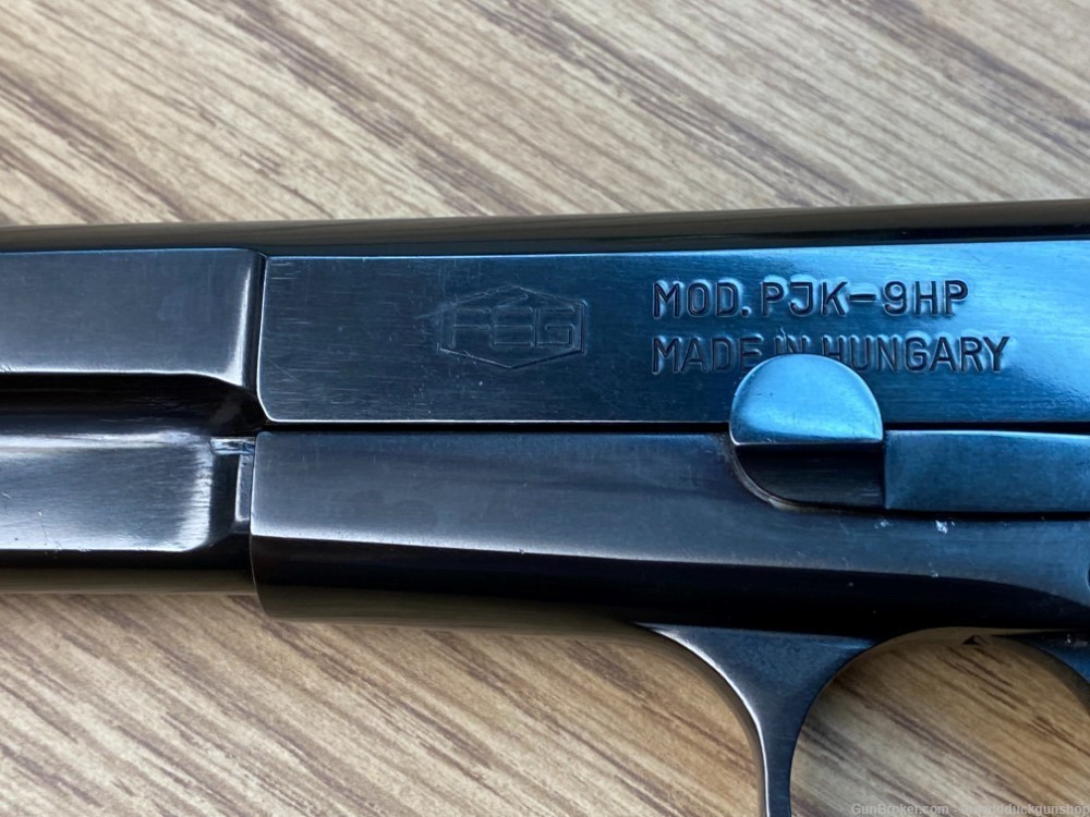 Feg PJK-9HP 9mm Para 4.65" Blued-img-6