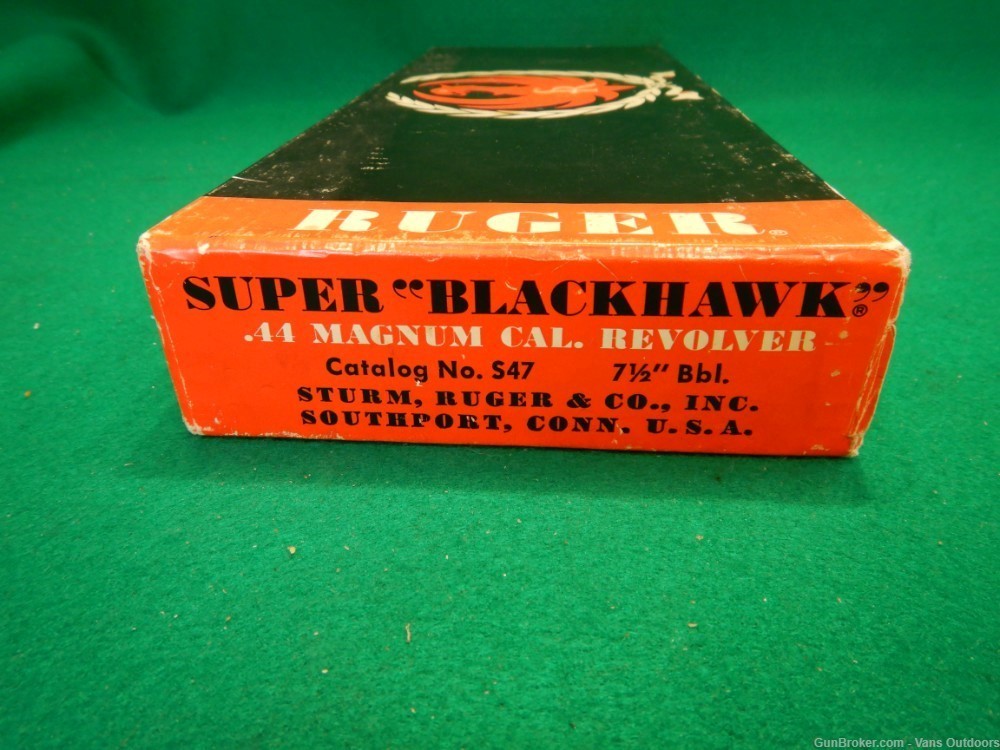 Ruger Super Blackhawk Custom 3 Screw 44 Magnum Revolver-img-3