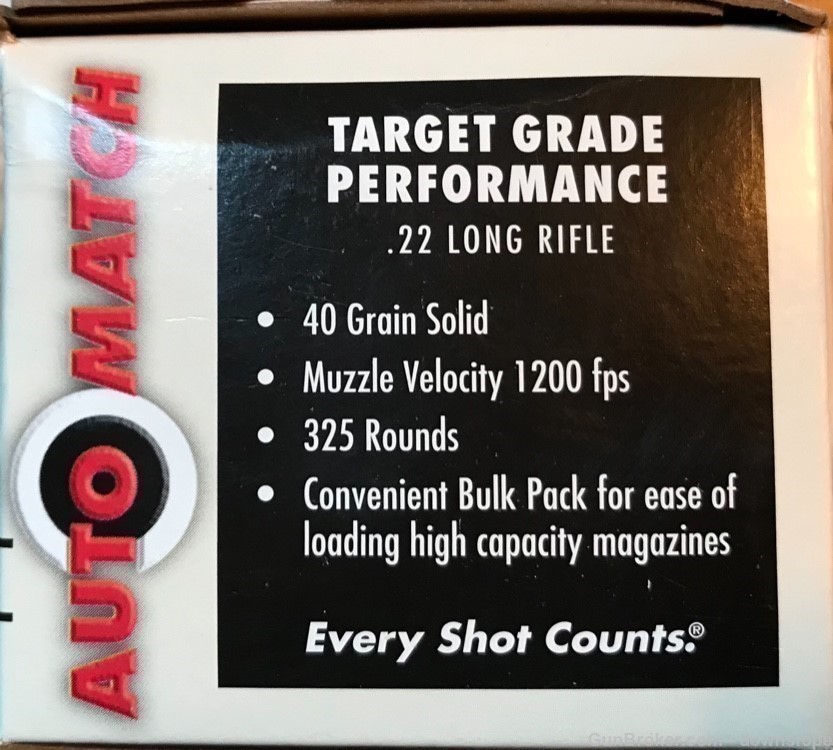 .22 LR 36 gr Copper Plated HP 333 rds Winchester-img-2