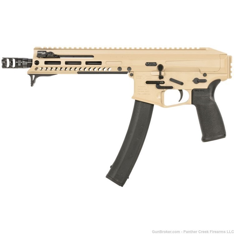 Patriot Ordnance Factory POF USA Phoenix 9mm Pistol FDE NO RESERVE!-img-0