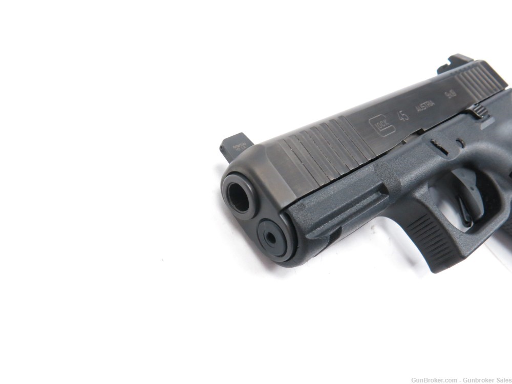 Glock 45 MOS 9mm 4" Semi-Automatic Pistol w/ 2 Magazines & Hard Case-img-1