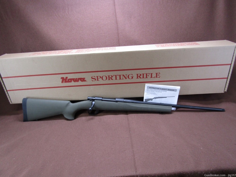 Howa 1500 Legacy 243 Win Bolt Action Rifle Hogue Stock Like New in Box-img-0