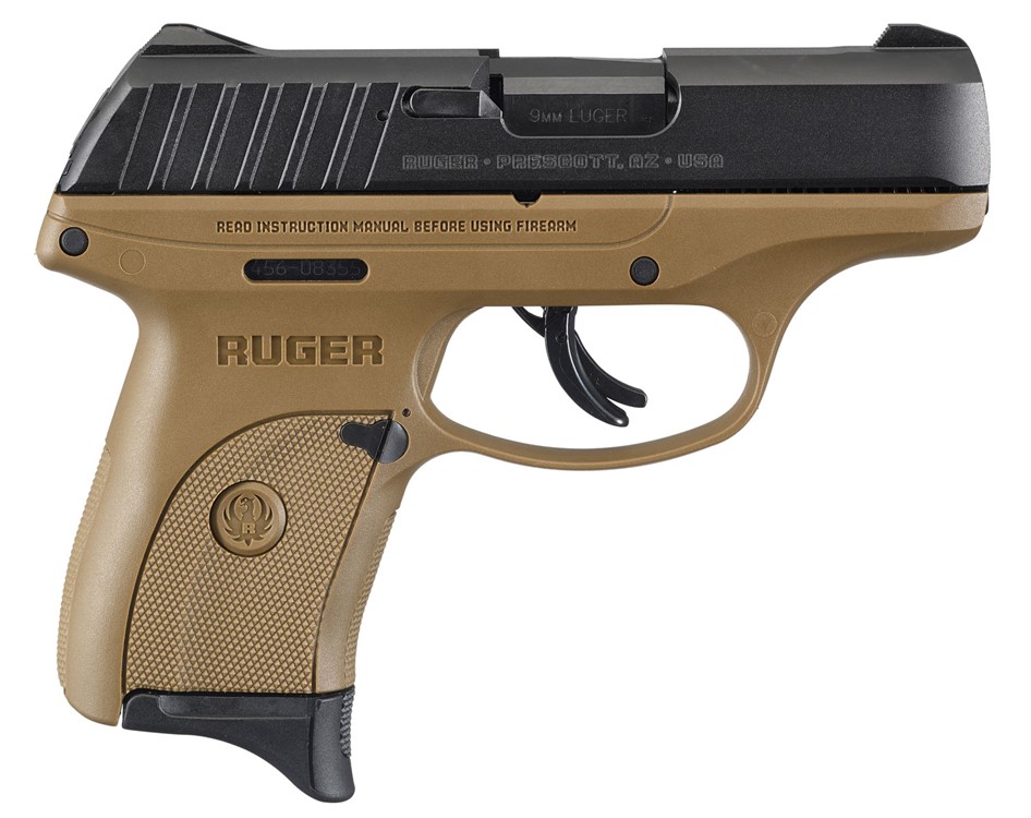 Ruger EC9s Pistol 9mm Black/Flat Dark Earth 3.12 3297-img-3